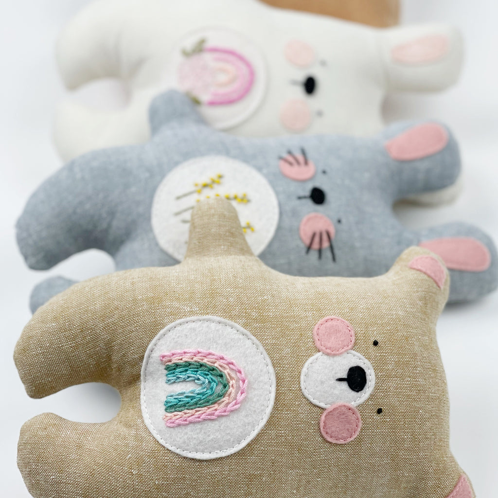 BoHo stuffed animal sewing patterns
