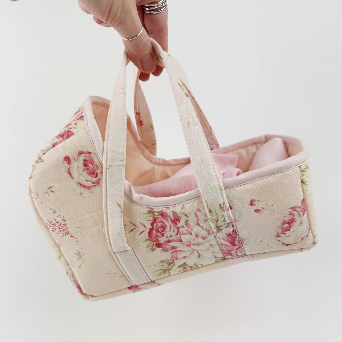 Bambinis - Linen Honeycomb Mesh Doll Carrier main image 0