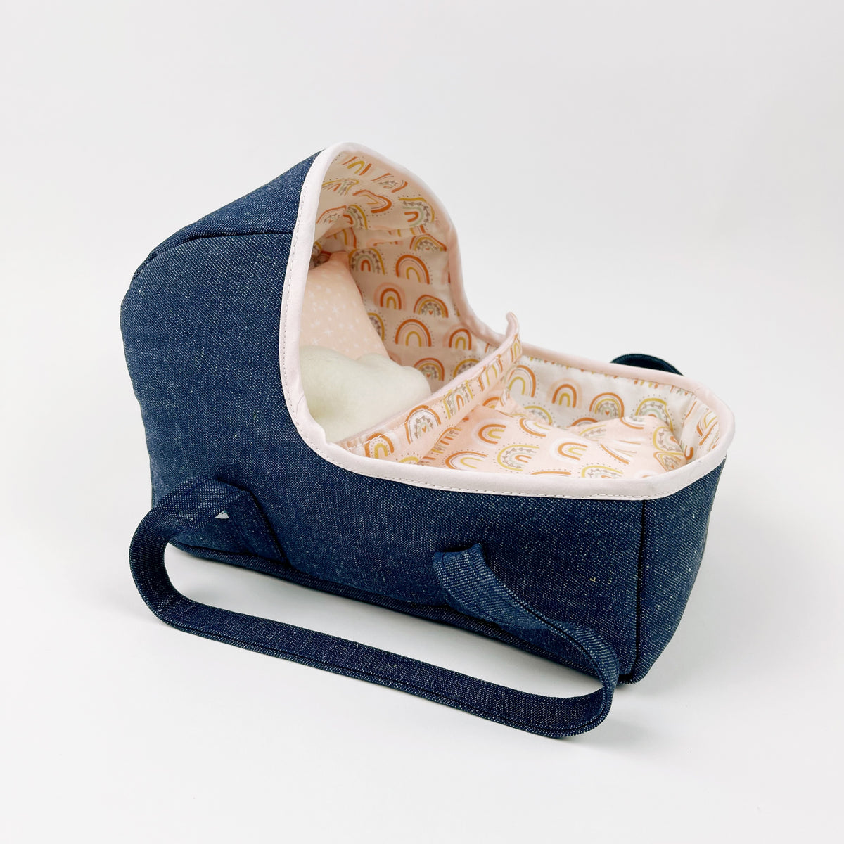 Bambinis - Linen Honeycomb Mesh Doll Carrier main image 1