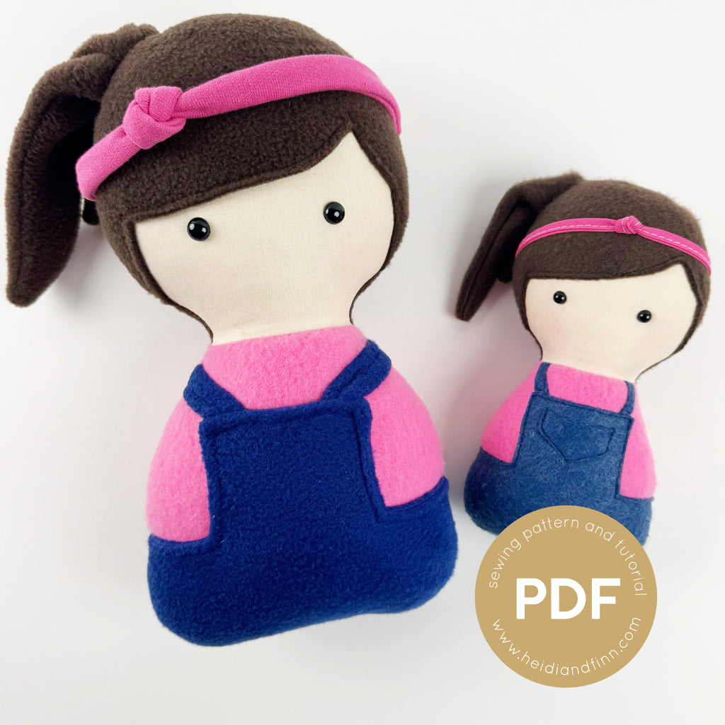 Cuddle Body Pattern Cuddle Dolls sewing patterns – Heidi&Finn