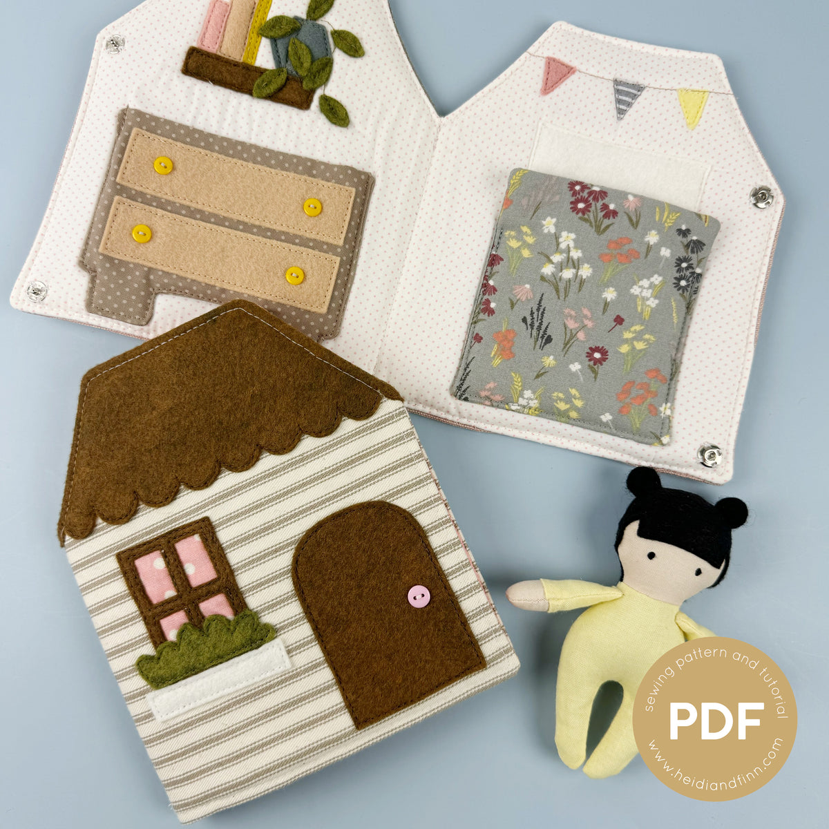 Pocket Pals - DOLLHOUSE wallet – Heidi&Finn