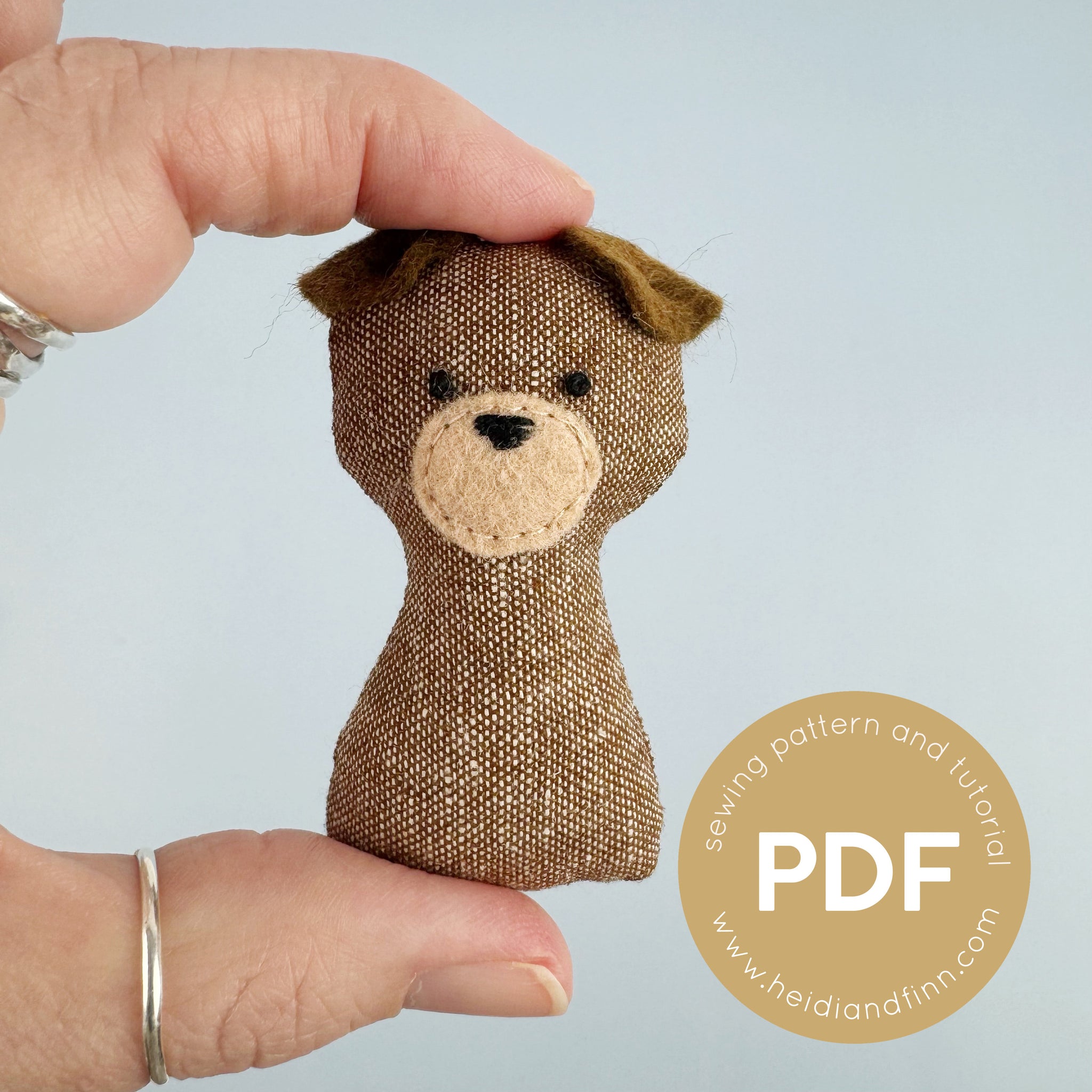 Pocket Pals- dollhouse PETS – Heidi&Finn