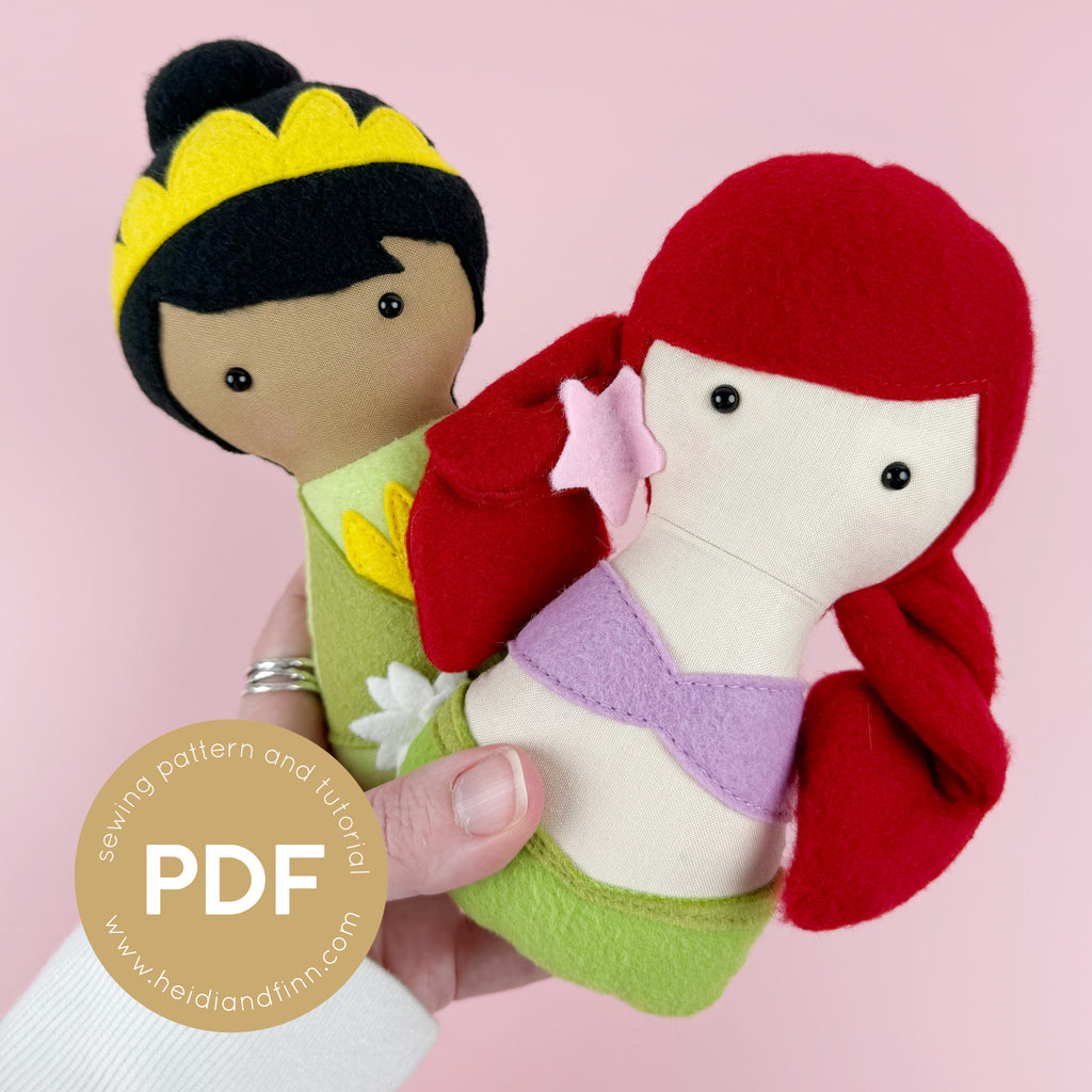 Cuddle Body Pattern Cuddle Dolls sewing patterns – Heidi&Finn